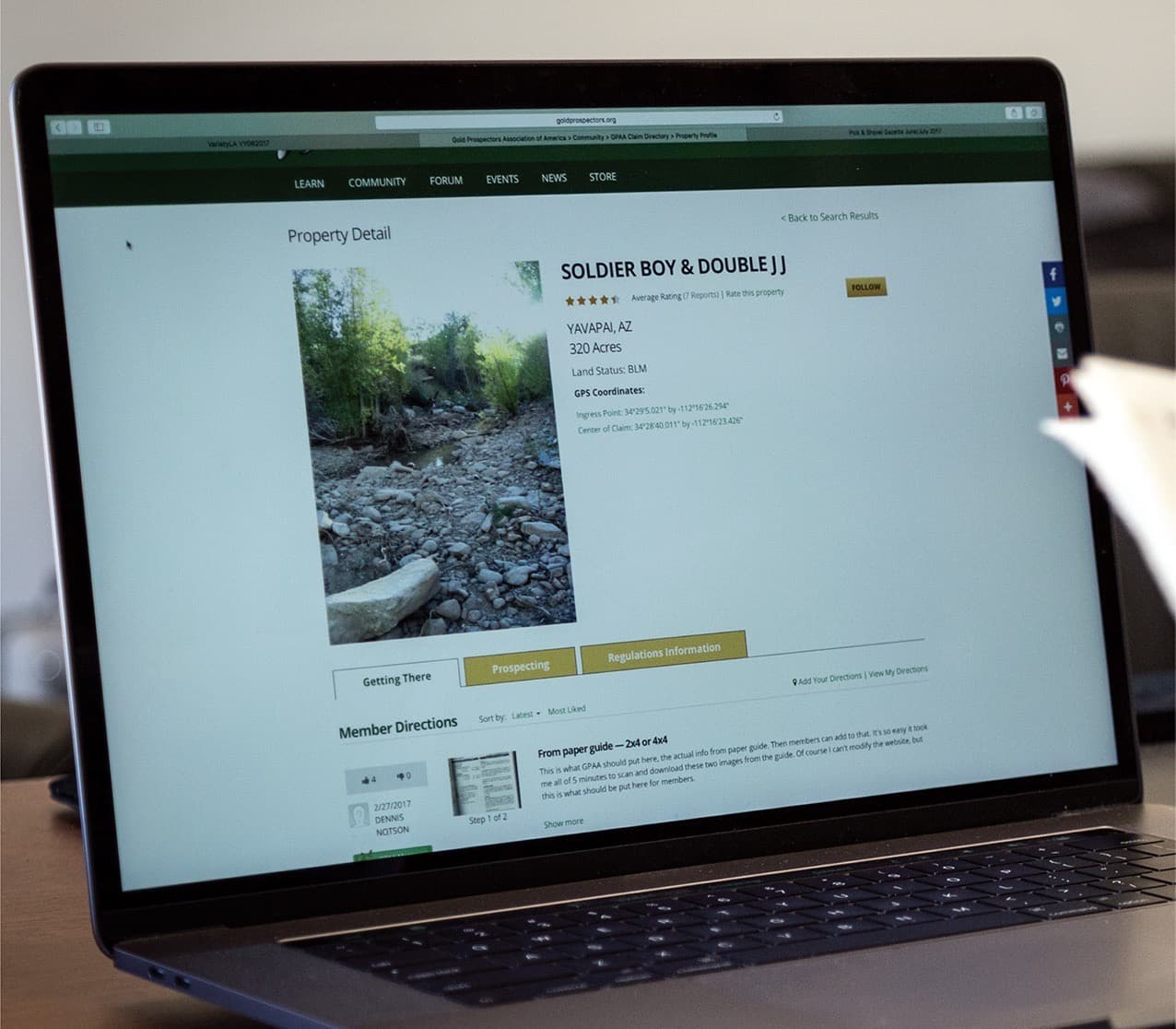 Mountain landscape at dawn — GPAA Mining Guide and property access